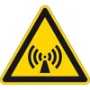 Sign Warning, Non ionizing radiation